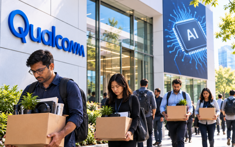 Qualcomm to Slash Global Workforce Amid AI Hardware Pivot